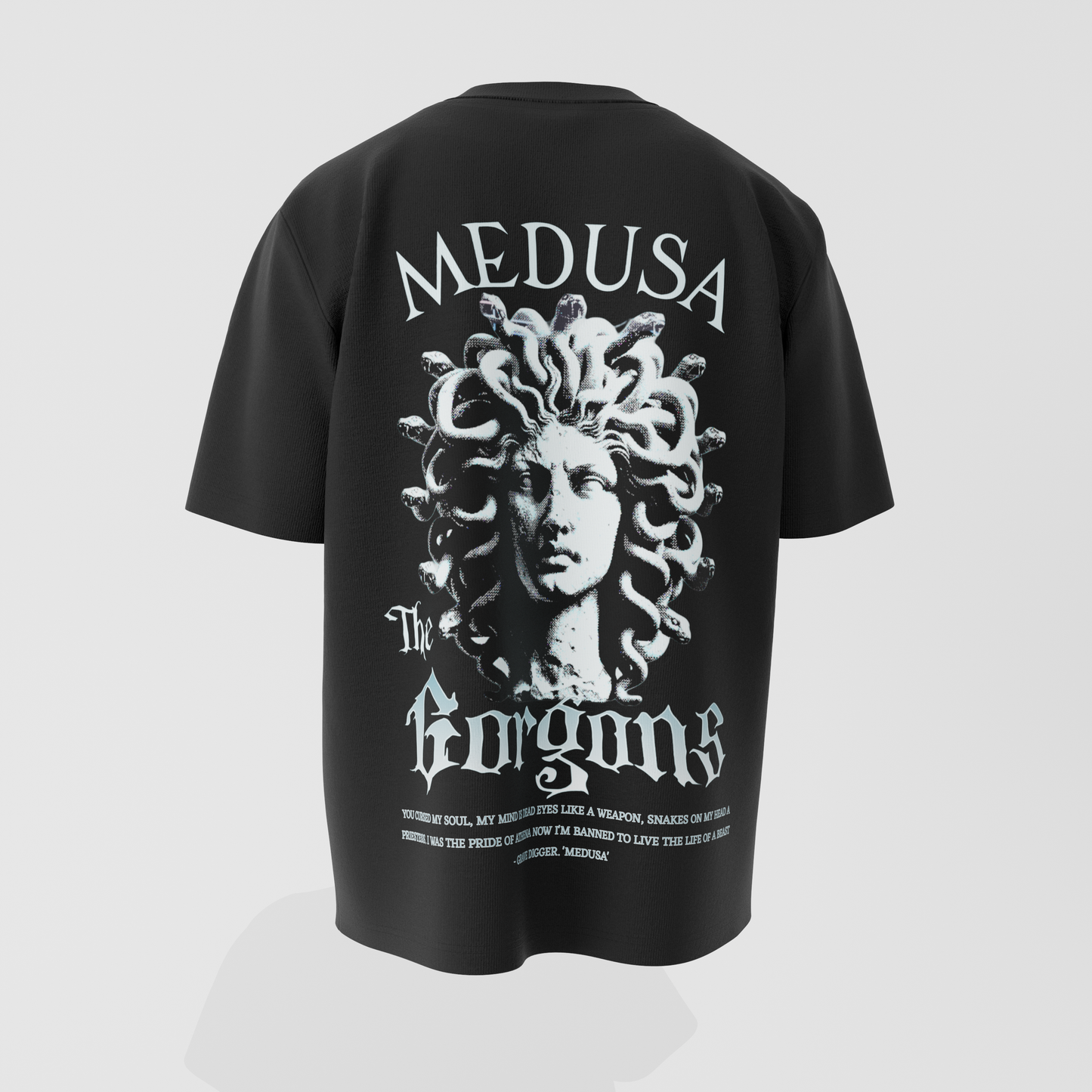 Medusa Black Oversized